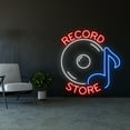 thumbnail image 2 of Handmadetneonsign Record Store Neon Sign, Record Store LED Sign, Record Store Neon LED Light, 2 of 5