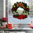 thumbnail image 5 of Artificial Christmas Wreath with Red Berries & Pine Cones – Green Branch Holiday Door & Window Hanging Decoration for Home, Storefront, Office, 5 of 5