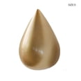 thumbnail image 3 of Wosthever Gancho montado en la pared Gota de agua Oficina Dormitorio Cocina Dormitorio Sala de estar Baño Ropa Abrigo Sombrero Bolso Colgador Decoración Decoración del hogar Oro S Wosthever HA079554-06, 3 of 6