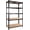 Black, variant on White Makeup Organizer with 4 Drawers, Floor Skincare Storage on Wheels, Vanity Cosmetic Holder for Perfume and Brushes
