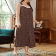 Baywell Plus Size House Dress Womens Sleeveless Mumu Duster Dress