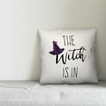 thumbnail image 3 of Creative Products The Witch Is In 18x18 Spun Poly Pillow, 3 of 3