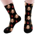 thumbnail image 1 of Personalised Socks With Photo Socks With Face Socks Print Photo Personalised Socks For Christmas Birthday And, 1 of 4