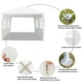 thumbnail image 6 of Outdoor 10 x 20 Feet Canopy Tent, Party Wedding Tent with Removable Walls, Portable Canopy Shelter Gazebo Pavilion for Event, Backyard, 6 of 8