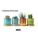 thumbnail image 5 of Advancent Maceta de cerámica ligera y duradera para jardines, belleza, maceta de cerámica para interiores y exteriores Jardín y Patio Amarillo+Verde+Rojo sin planta+bandeja, 5 of 6