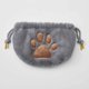 thumbnail image 1 of Bolsa de cosméticos con forma de pata de gato de artículos de tocador de felpa creativas con cordón para regalo de cumpleaños JShteea Para Estrenar, 1 of 7