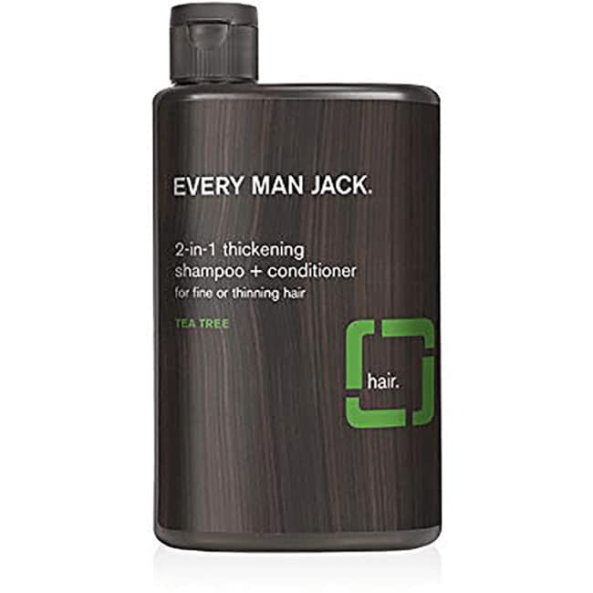 Every Man Jack Thickening 2 in 1 Men's Shampoo and Conditioner, Tea