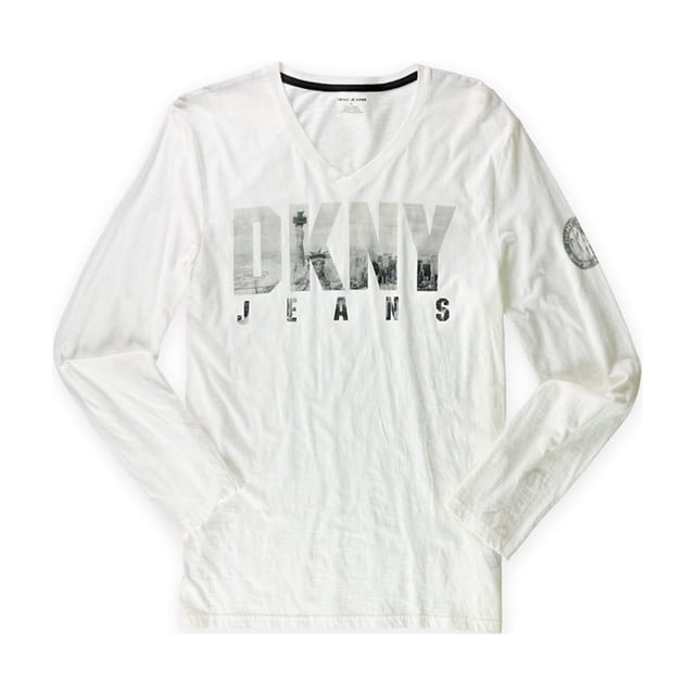 Camiseta gráfica DKNY Camiseta gráfica Liberty hombre blanco mediano