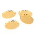 thumbnail image 2 of 2Pcs Dollhouse Miniature Metal Tray 1/12 Doll House Kitchen Furniture Decoration Accessories Scence Toys, 2 of 13