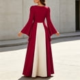 thumbnail image 6 of Renaissance Costume Women Halloween Medieval Pirate Maxi Dress Gothic Outfit Red L, 6 of 7