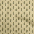 thumbnail image 1 of oneOone Viscose Chiffon Light Brown Fabric Asian Floral Block Sewing Material Print Fabric By The Yard 42 Inch Wide, 1 of 5