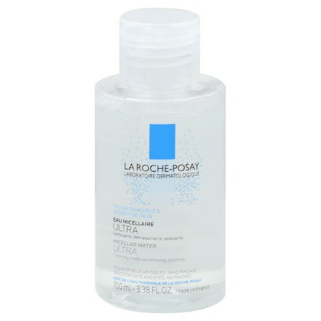 la roche-posay micellar cleansing water and makeup remover for sensitive skin, oil-free