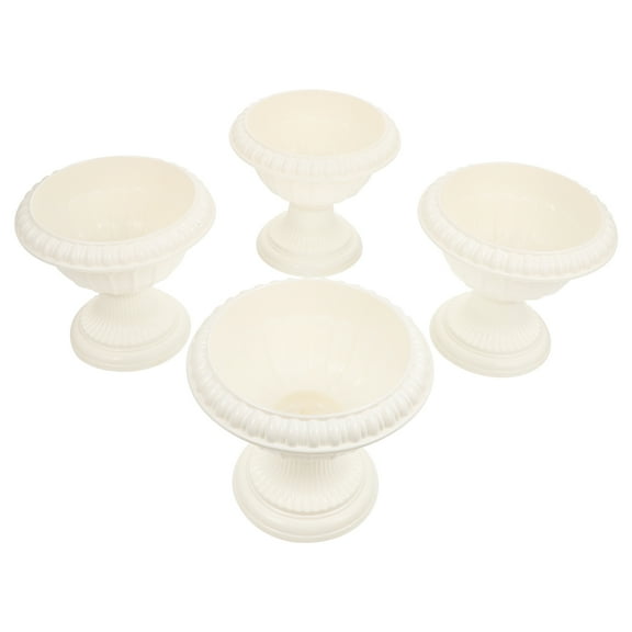 4Pcs Grecian Flower Pots Road Guiding Flowerpots Wedding Decorative Planter