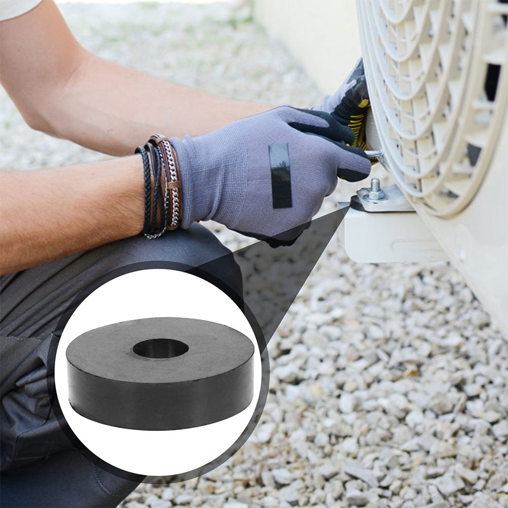 ULTNICE 20Pcs Abrasion Resistant Black Rubber Washers for Household Appliance Repair