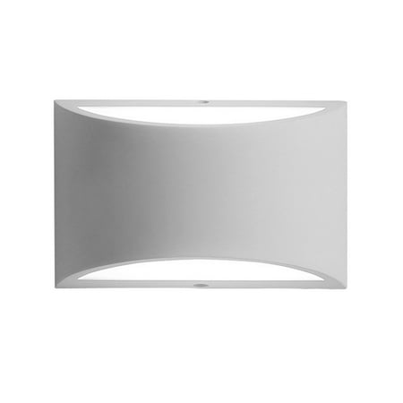 

LED 5W Warm White Creative Wall Lamp Modern Minimalist Plaster Wall Lamp(Black)