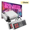 thumbnail image 2 of Mini TV portátil para recreación familiar, consola de videojuegos, salida AV, retro, 620 juegos clásicos integrados, reproductor de juegos con mando doble, 2 of 5