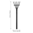 thumbnail image 2 of Minkissy 1Set Plastic Zen Garden Rake Set for Sandbox Sand Table Accessories with Decorative Black Rakes, 2 of 8