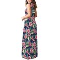 thumbnail image 3 of Vestido largo suelto sin mangas de verano para mujer Vestido largo casual con bolsillos Ormromra  FSHY034-492, 3 of 3