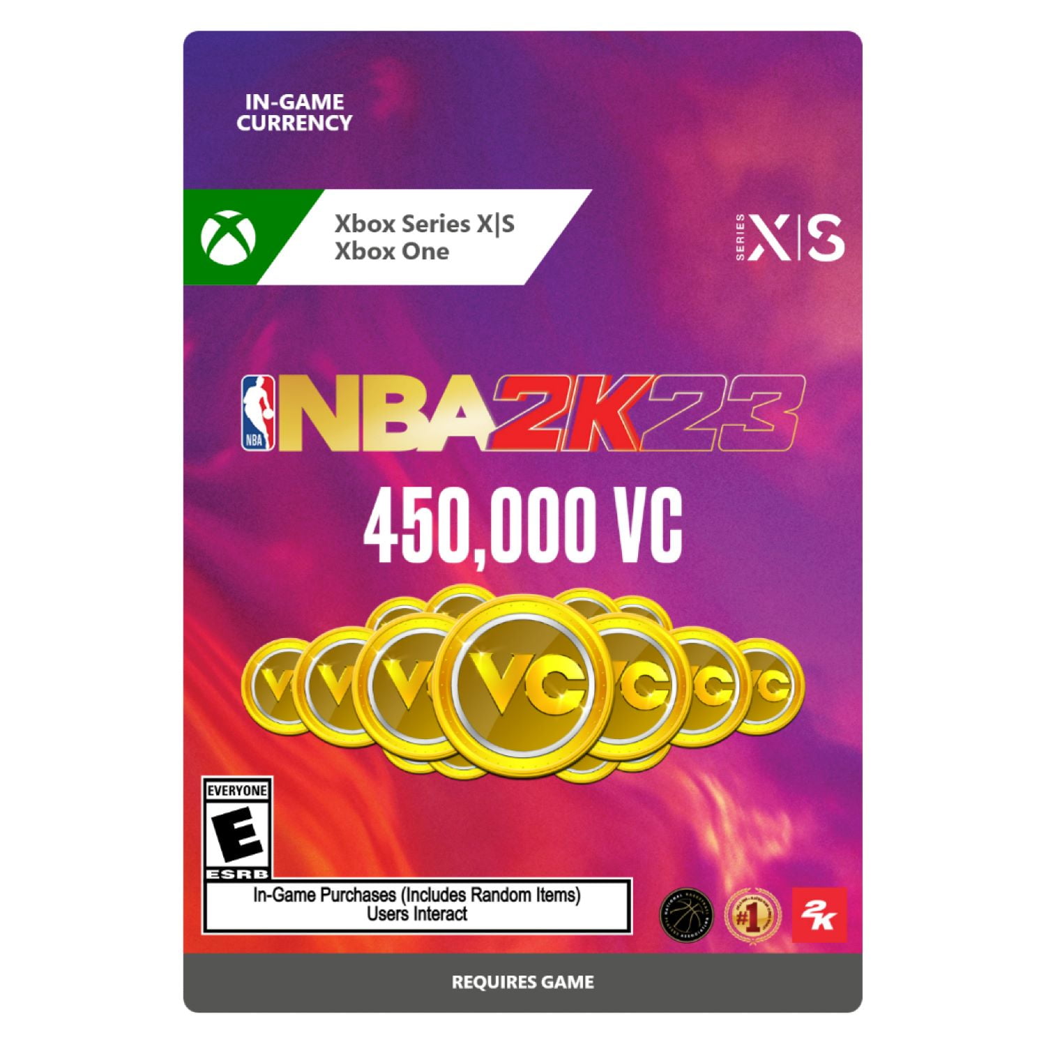Nba 2k23 450 000 Vc Xbox One Xbox Series X S Digital Walmart Com