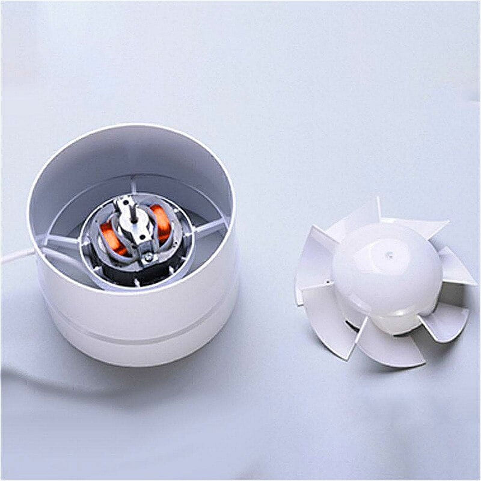 Best Quiet ventilator 6" Inline Duct Fan Extractor Fan Ceiling Ventilation Pipe Exhausted Fan for Bedroom Bathroom Supplies 220V