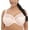 Ballet Pink, variant on Morgan Stretch Lace Banded Underwire Bra (4111),36J,Midnight