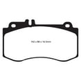 thumbnail image 2 of EBC Brakes Redstuff Premium Fast Street Pad For All Engine Sizes Fits select: 2010-2016 MERCEDES-BENZ E, 2015-2016 MERCEDES-BENZ CLS, 2 of 11
