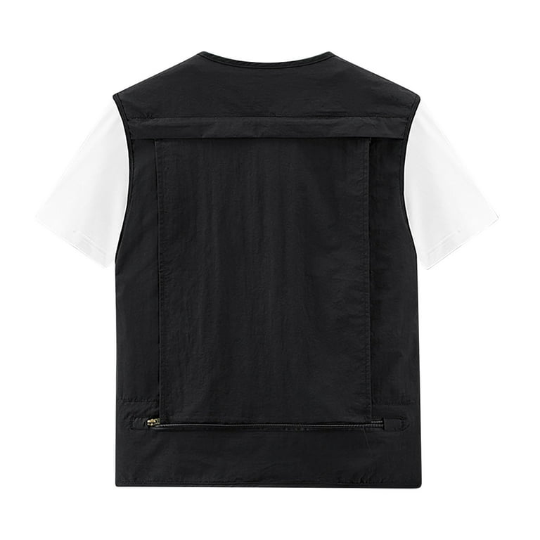 トップス PORTVEL NULABEL WORK VEST SIZE 2 BLACK JAG5481_ZV0183626Z-