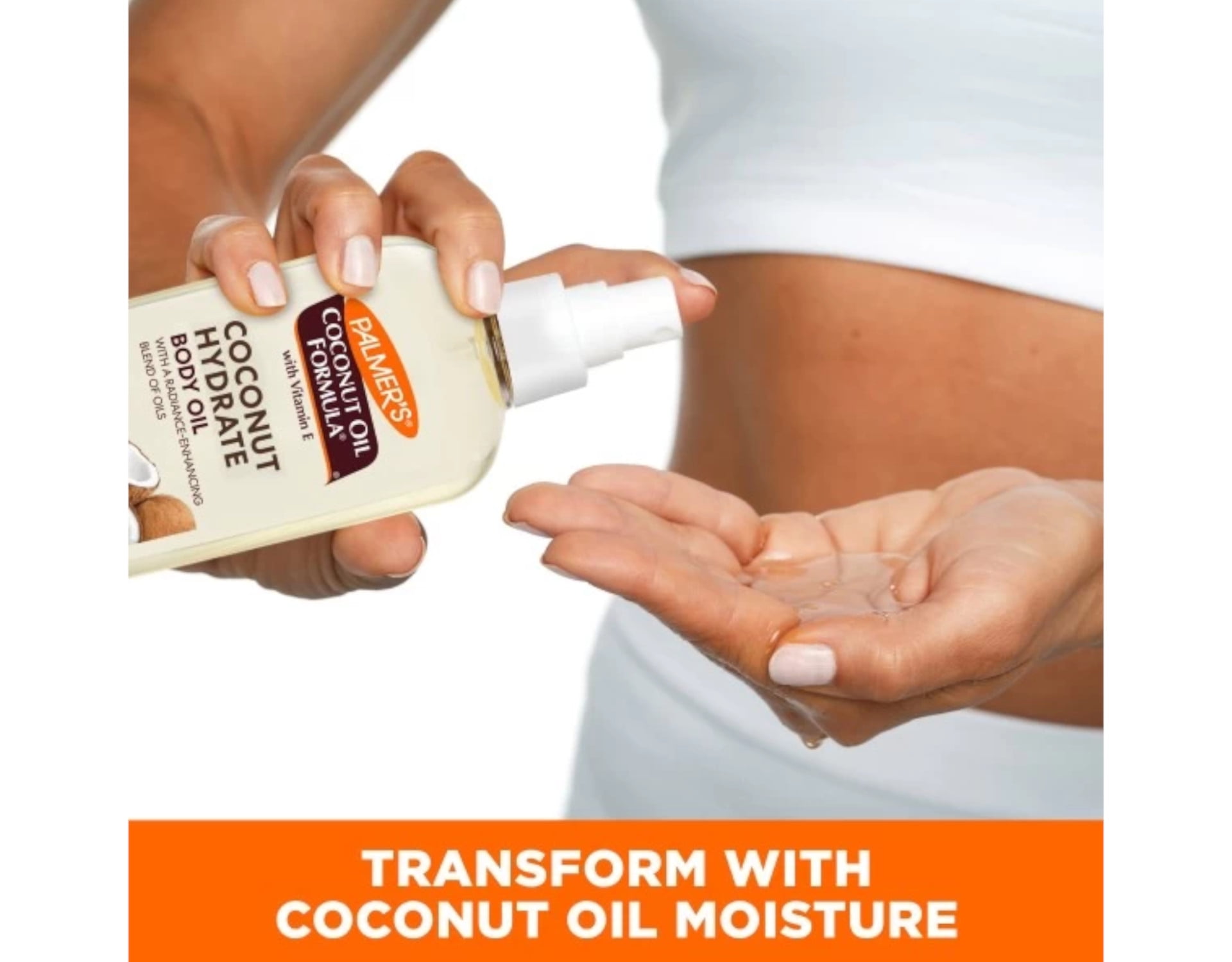 4 Pack Palmer's Coconut Oil Formula with Vitamin E Coconut Body Oil 5.1 Oz Each