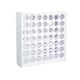 thumbnail image 5 of Estante de almacenamiento de pintura, estante vertical para suministros de arte, soporte para pigmentos, botella 49 hoyos, 5 of 9