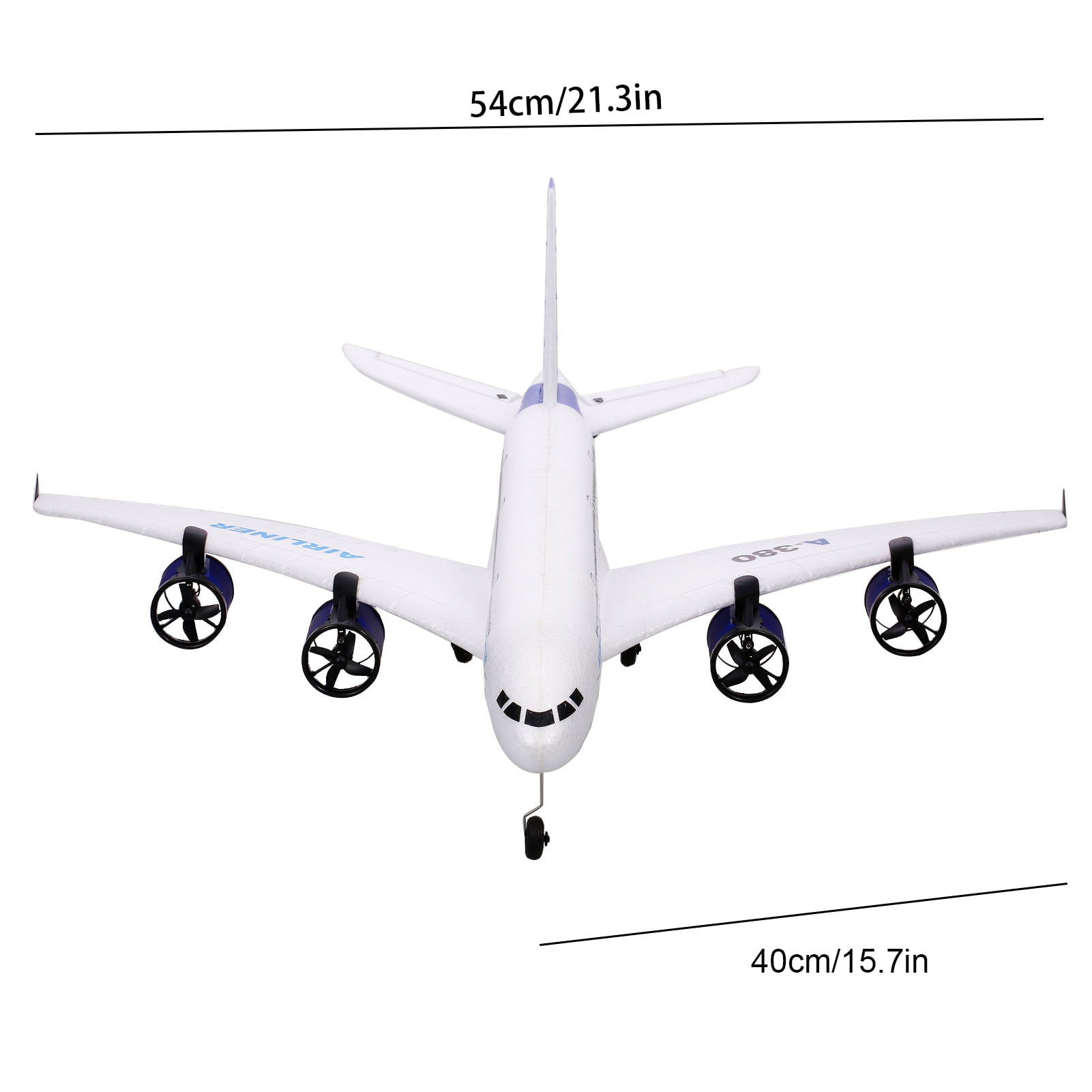 Airplane RC Airplane 2.4G Three Channel 360 Degree Roll Remote Control Flying Aircraft For Beginner