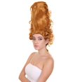 thumbnail image 6 of HPO Costume Wigs, Brown Halloween Costume Wigs with Adjustable for Adult Women, 6 of 9