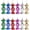 Color，, variant on Christmas Tree Candy Pendant，12pcs Sweets Candy Ornaments Xmas Tree Hanging Decorations for Home Wedding Christmas Birthday Party Decoration
