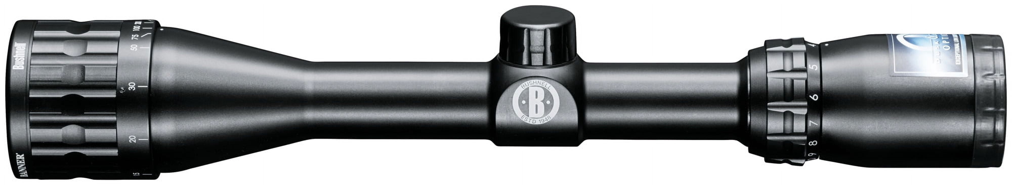 Bushnell 614124 Banner Dusk & Dawn Multi-X Reticle Adjustable Objective Riflescope, 4-12X40mm