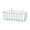 White, variant on Hanging Wall Storage Basket Wall-Mounted Metal Wire Baskets Multifuncation Organizing Basket for Kitchen Bathroom Dorm