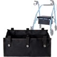 thumbnail image 1 of Sac pour Déambulateur, Sac pour Déambulateur sous le Siège, Sac pour Siège de Déambulateur Déambulateur à 4 Roues Remplacement de Cadre de Fauteuil Roulant Sac de Rangement, 1 of 6