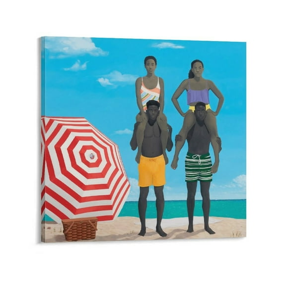 Portrait Painter Amy Sherald Painting Art Poster (28) Poster Decorative Painting Canvas Wall Art Living Room Posters Bedroom Painting 20x20inch(50x50cm)