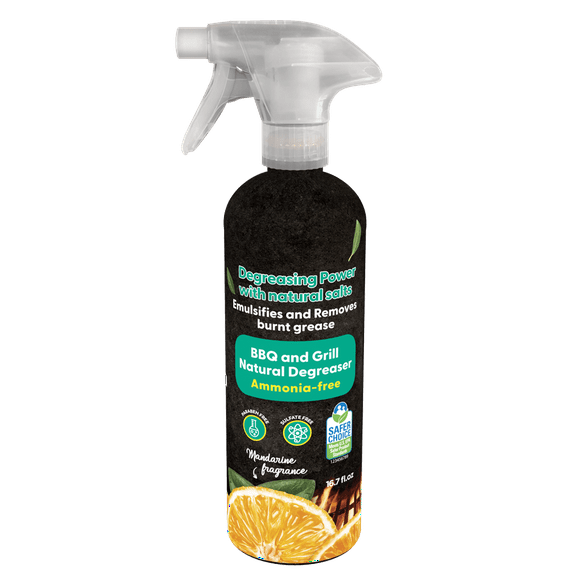 The Respect Co. BBQ and Grill Natural Degreaser Non-Toxic 12 Bottles of 16.7 fl oz