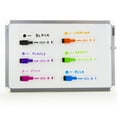 thumbnail image 3 of BAZIC Magnetic Dry Erase Marker, Fine Tip Color Whiteboard Markers (6/Pack), 1-Pack, 3 of 7
