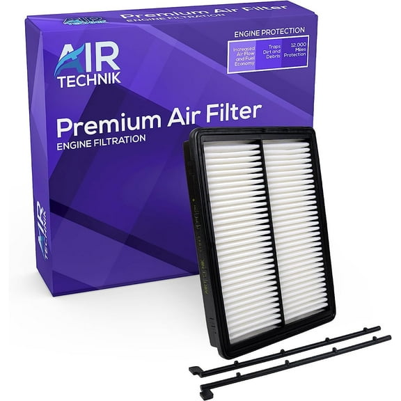 AirTechnik CA11943 Replacement Engine Air Filter  Fits 2020-2022 Hyundai Palisade, 2019-2020 Santa Fe, 2015-2021 Kia Sedona, 2016-2020 Sorento, 2020-2023 Telluride - 28113-A9100