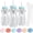 Blizzard Aqua, variant on The 730 Project Honey Bear Straw Cup for Toddlers, Baby Bottle Therapy Training Set, 8 oz, Purple, 3 Pack