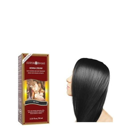 - Henna Black Cream Surya Nature, Inc 2.31 oz Cream