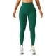 thumbnail image 1 of Mallas deportivas verdes para correr y hacer ejercicio, de secado rápido, elásticas, talla L, leggings de yoga de cintura alta, 1 of 6