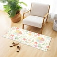 thumbnail image 2 of Cute Flowers 39" x20" Soft and Absorbent Bathroom Rugs,Quick Dry Machine Washable Bath Mat for Bathroom Kitchen Bathtub Home Decor, 2 of 7