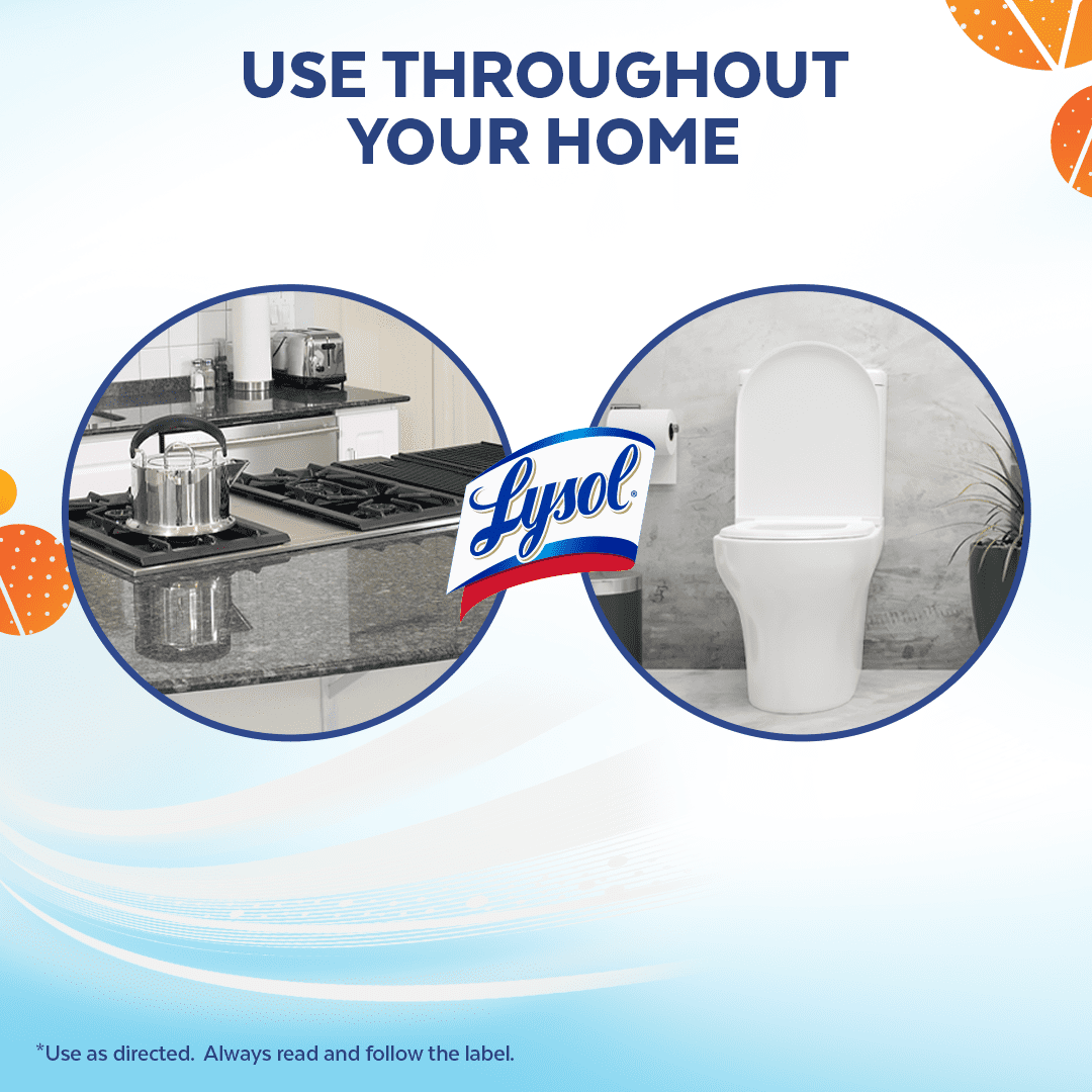 Nettoyant tout usage Lysol Simply ™, fleur d'oranger 650 ml