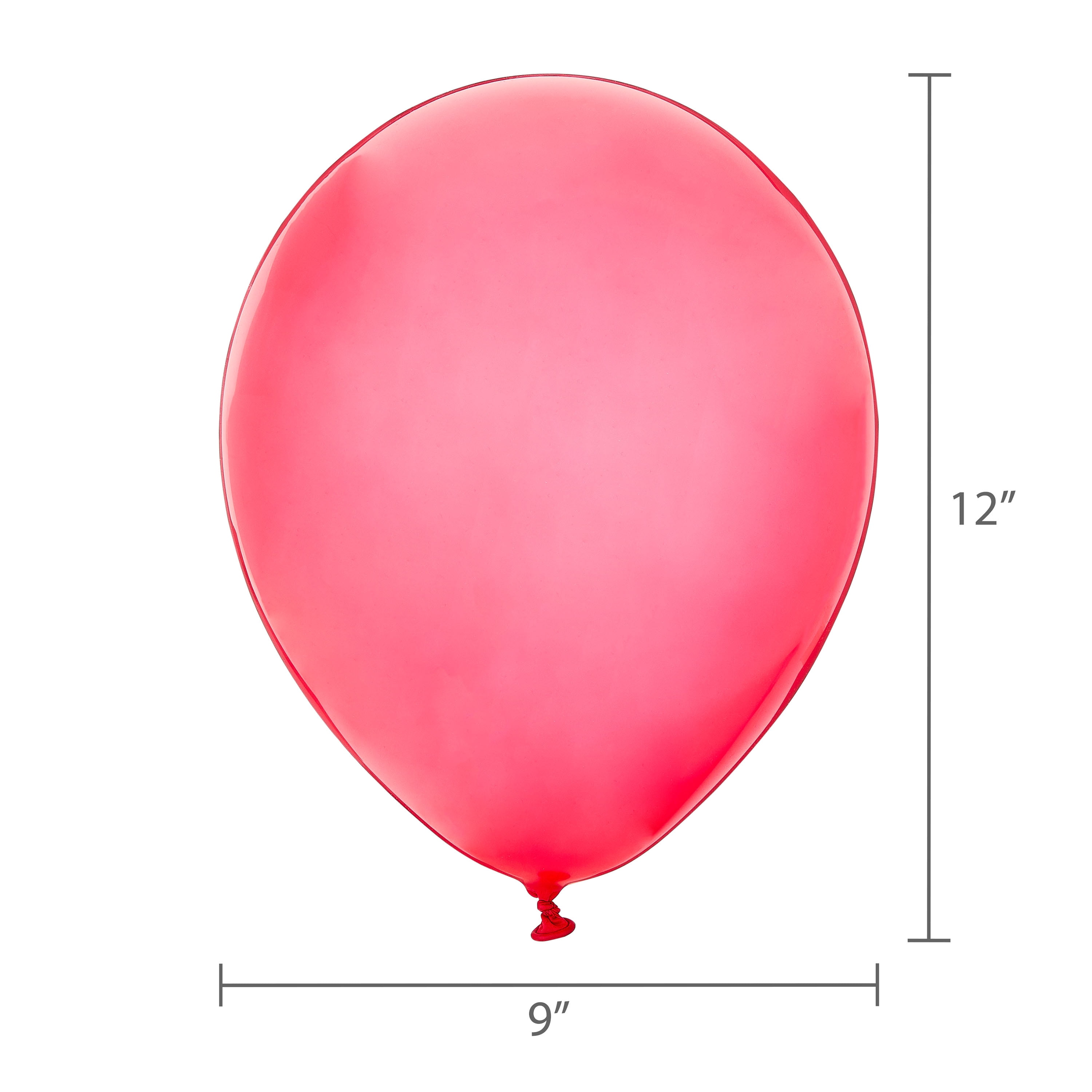 12" Red Latex Balloons, 72 Pieces, by Way To Celebrate