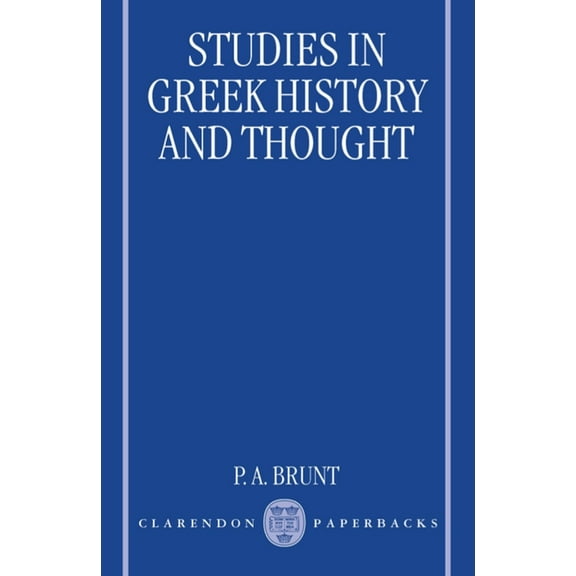 Studies in Greek History and Thought, (Paperback)