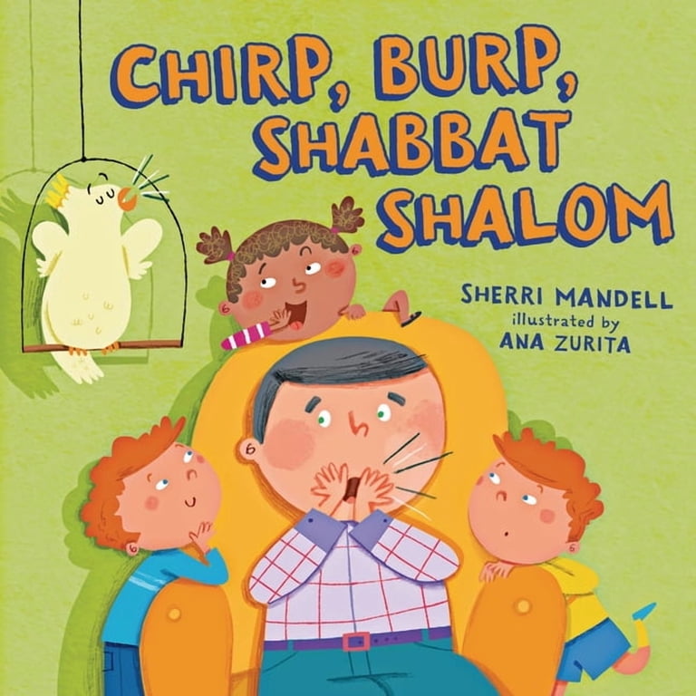 Chirp, Burp, Shabbat Shalom: A Board Book photo 1