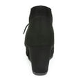 thumbnail image 5 of Dream Pairs Women's Casual Fashion Lace-Up Wedge Ankle Booties Low Heel Design, 5 of 7