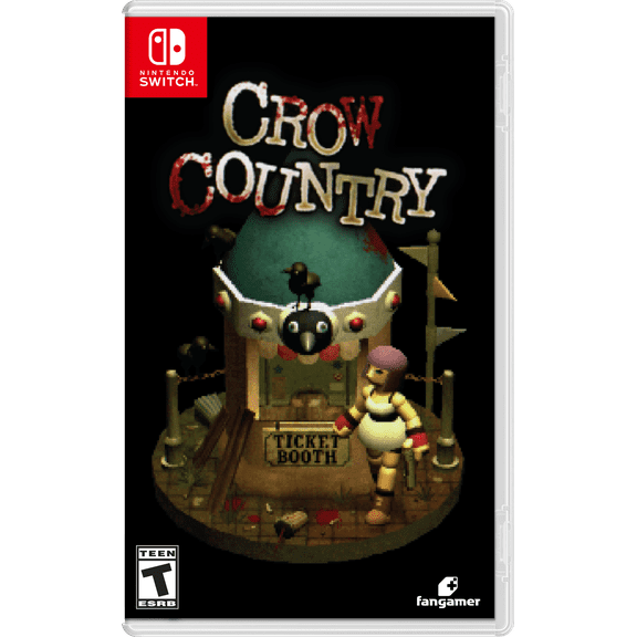 Fangamer Crow Country Video Game Action Adventure Survival Nintendo Switch Physical FG17804