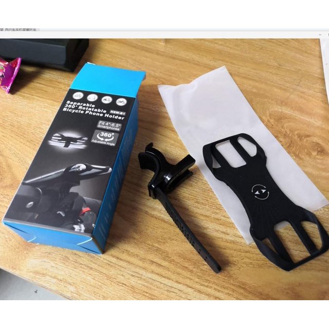 Soporte para teléfono móvil de bicicleta, soporte de navegación para teléfono móvil de motocicleta, soporte de fijación desmontable
